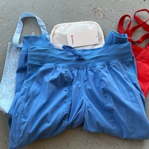 lululemon athletica Light Blue Track Joggers